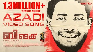 BTech  Azadi Video Song  Asif Ali  Rahul Raj  Mridul Nair  Maqtro [upl. by Nyvrem]