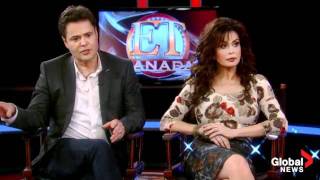 Extended Interview Donny and Marie Osmond  ET Canada in Toronto [upl. by Keele]