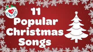 Top 11 Christmas Songs with Lyrics 2024 🎅 [upl. by Lebezej]