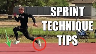 Do This To Sprint Faster  Sprinting Technique [upl. by Cyprio]