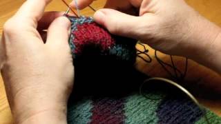 Twohanded Double Knitting by Kellie Nuss for thesamestitchcom [upl. by Aikrehs711]