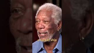 Morgan Freeman’s Opinion on Elon Musk 👀 [upl. by Leuqim767]