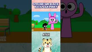 SPRUNKI MR BLACK KECIL DAN PINKY [upl. by Salvay]