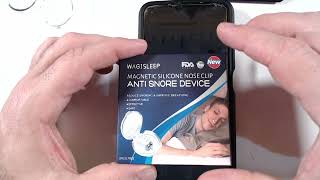 Recensione dilatatore nasale antirussamento anti apnee notturne [upl. by Fiden98]