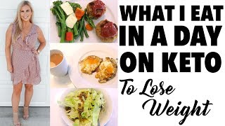 KETO LIFESTYLE WHAT I ATE IN A DAY MARCH 2018 [upl. by Nwahsud124]