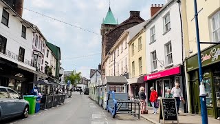 Wales Walks Abergavenny Beautiful British small town walk with Swedish small talk [upl. by Ivel92]