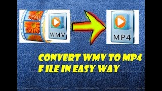 CONVERT WMV TO MP4 FILE FOR FREE IN EASY WAY 100 2017 UPDATED [upl. by Enelam722]