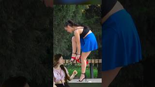 OMG 😱 Crazy girl prank 🤣 jokes laugher funny [upl. by Maddock]