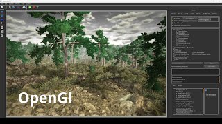 OpenGl terrain rendering C [upl. by Carla]