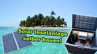 SOLAR INSELANLAGE SELBER BAUEN  FÜR MÄHROBOTER AUSFÜHRLICHE ERKLÄRUNG amp VERKABELUNG  FACTOREM [upl. by Drake]