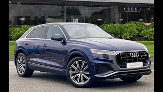 Approved Used Audi Q8 S line 50 TDI quattro 286 PS tiptronic  Stoke Audi  DX19 ZGV [upl. by Namzaj631]