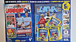 NUEVO ALBUM DE CROMOS LIGA ESTE 202425 ENSEÑANDO TODO [upl. by Puna]