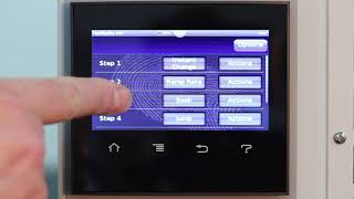 How to enter a RampSoak profile in the F4T Touch Screen Controller TestEquity Chambers [upl. by Gael]