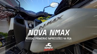 NOVA NMAX 160 ABS 2022  TESTE E PRIMEIRAS IMPRESSÕES 🔥 [upl. by Aynotahs]