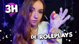 ASMR 3H ❤ TOUS MES ROLEPLAYS 3 [upl. by Berthoud]