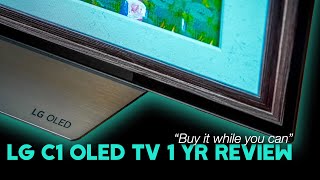 LG C1 OLED TV  Year One Review  Buy it While You Can [upl. by Maegan464]