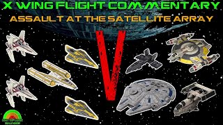 X Wing Flight Commentary  Game 91  Republic V Scum [upl. by Winfred498]