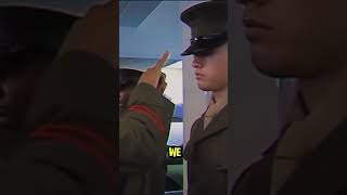 Inspection of Marine recruits bootcamp marines marinecorps usmc [upl. by Aicelf631]