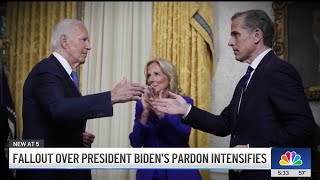 What Gavin Newsom Adam Schiff say about Hunter Biden pardon [upl. by Yerak]