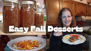 3 Easy Fall Desserts [upl. by Nitsrek]