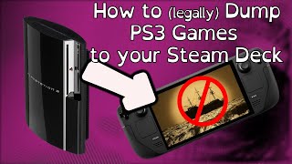 Steam Deck  Dumping PS3 Roms [upl. by Nirot738]