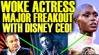 WOKE ACTRESS LASHES OUT AT DISNEY CEO AS STAR WARS BOYCOTT WORSENS AFTER ACOLYTE AFTERMATH [upl. by Fabrin]