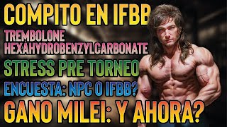 GANO MILEIY AHORA  COMPITO EN IFBB  TREMBOLONE HEXAHYDROBENZYLCARBONATE PARABOLAN [upl. by Aniara]