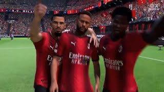 Carrière Neymar  En rouge et noir  fc24 13 [upl. by Arrac]