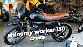 Test Ride na nova shineray worker 150😯 cross [upl. by Lj157]