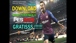 Cara Download PES 2019 Full Version  LINK  Tinggal Install [upl. by Ymmik658]