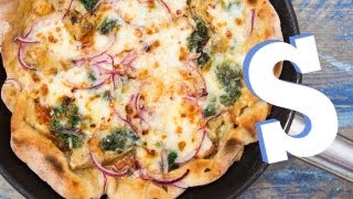 Deep Pan Pizza Recipe  Sorted Food [upl. by Nyleuqaj]