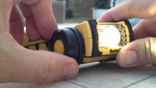 DeWALT DWHT70440 LED Jobsite Headlamp  Overview [upl. by Haughay]