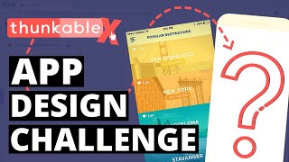 Creating a Beautiful App  Thunkable ❌ Design Challenge [upl. by Hemminger359]