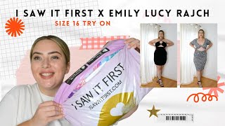 I SAW IT FIRST X EMILY LUCY RAJCH  SIZE 16 TRY ON HAUL  jesselleking [upl. by Bray]