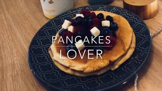 pancakes recette healthy [upl. by Davena]