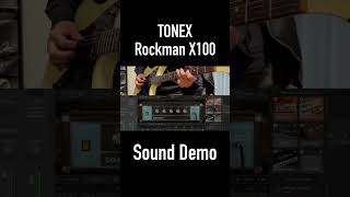 TONEX Rockman X100 Sound Demo 2 shorts [upl. by Stanly]