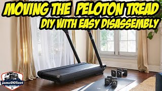 Moving the Peloton tread by myself  DIY step by step tutorial [upl. by Melissa]