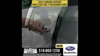 2023 Subaru Ascent Onyx Edition 7 Passenger AWD Stk S23A52 NEW SUV [upl. by Danna]