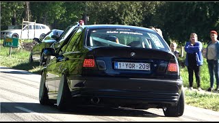 Modified BMWs leaving Bimmerfest Europe 2022 [upl. by Jay]