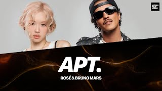 ROSÉ amp Bruno Mars  APT Lyrics [upl. by Rame]