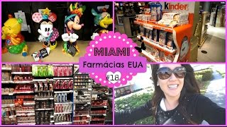 Farmácia Americana  Comprinhas  Lar doce Lar ♥ Vlog Miami Último dia [upl. by Tnomed]