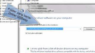 Install driver USBasp pada Windows732Bitmp4 [upl. by Adihaj]