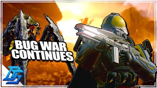 Helldivers 2 Gameplay  BUG WAR FOR ACAMAR QUARANTINE CONTINUES TRYING NEW WEAPON KITS [upl. by Posehn]