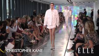 Christopher Kane 2013 SS Runway Show London Fashion Week ELLE TV [upl. by Adnuahsal889]