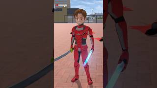 Tentara jahat Daiji serang sakura School Robot Yuta takes revenge😡 sakuraschoolsimulator sakura [upl. by Assir]