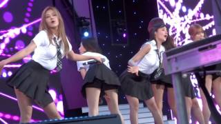 AOA  Miniskirt  KTMF 2016 fancam [upl. by Otsirc]