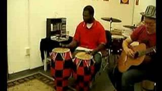 Yaw Amponsah on Kete drums James Whetzel on guitar quotYaa Am [upl. by Tatia]