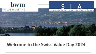 Swiss Value Day 2024  Value Investing  Stars and Scars  Value The Charlie Munger Way  Grifols [upl. by Sephira]