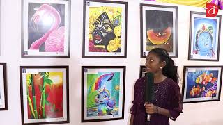 Dhaanya Shree  Perugulathur Branch  Dessin Academy Exhibition 2024  Colorful Expressions [upl. by Eronel511]