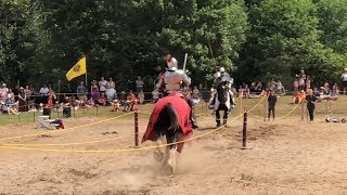 Knights Of Valour at Osgoode Medieval Festival 2018 [upl. by Nimsaj]